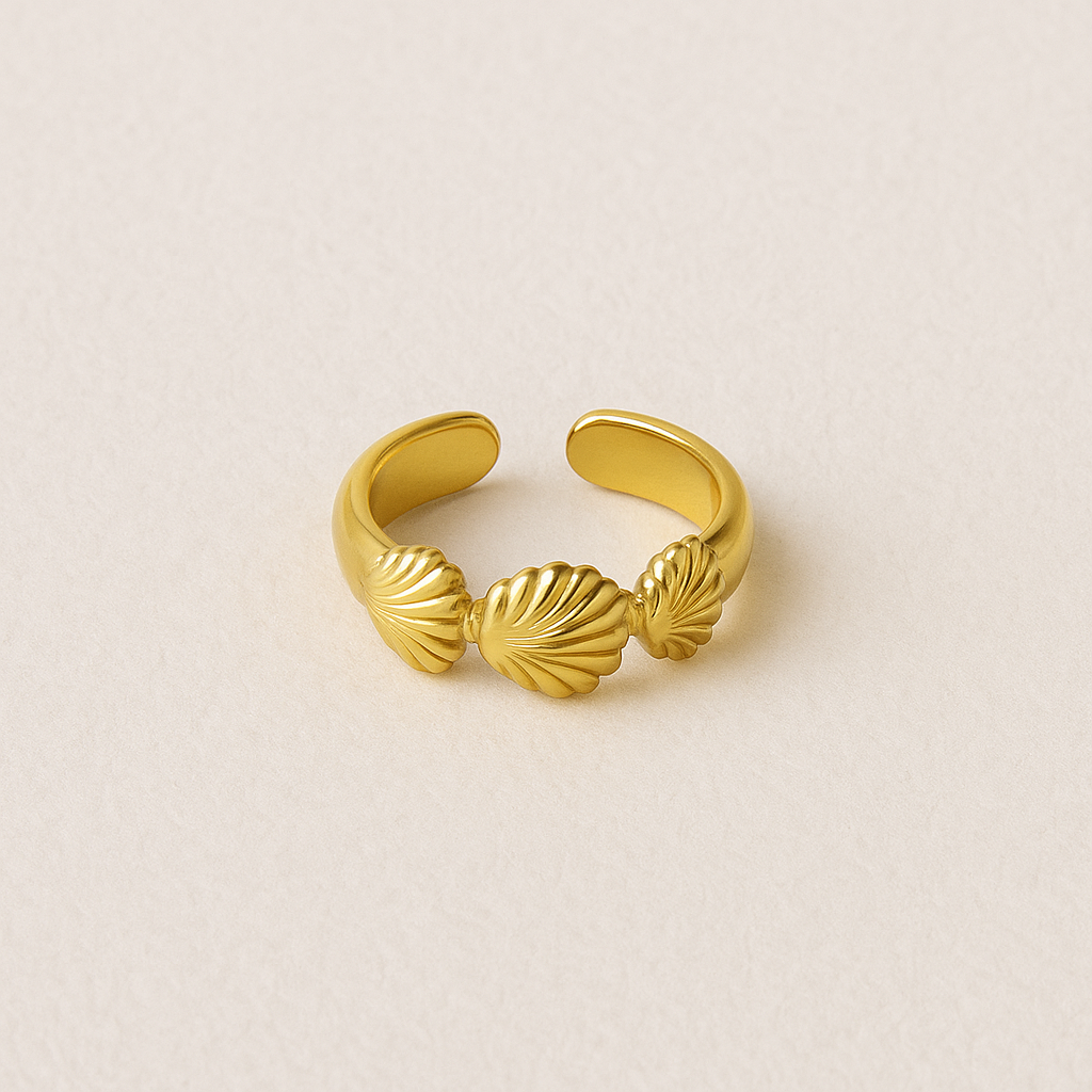 Shell Whisper Ring