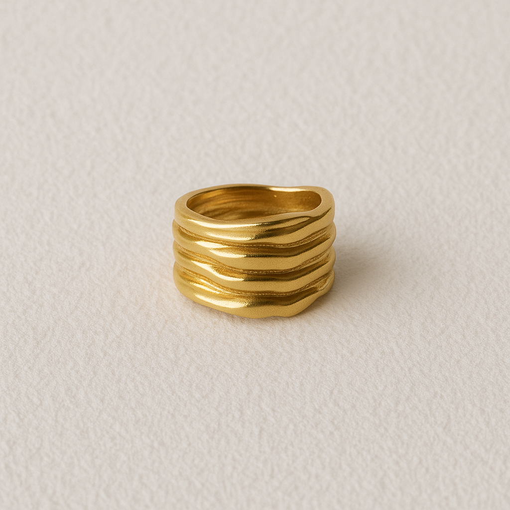 Ripple Band Ring