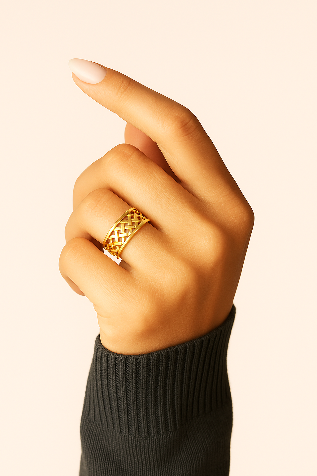 Woven Band Ring